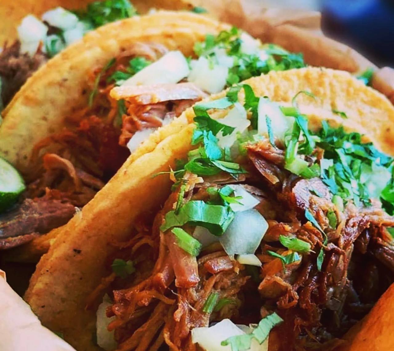 Carnitas tacos at Jalisco Food Truck Bastrop TX